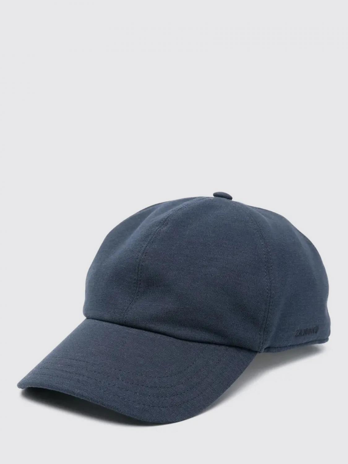 ZANONE HAT: Hat men Zanone, Blue - Img 1