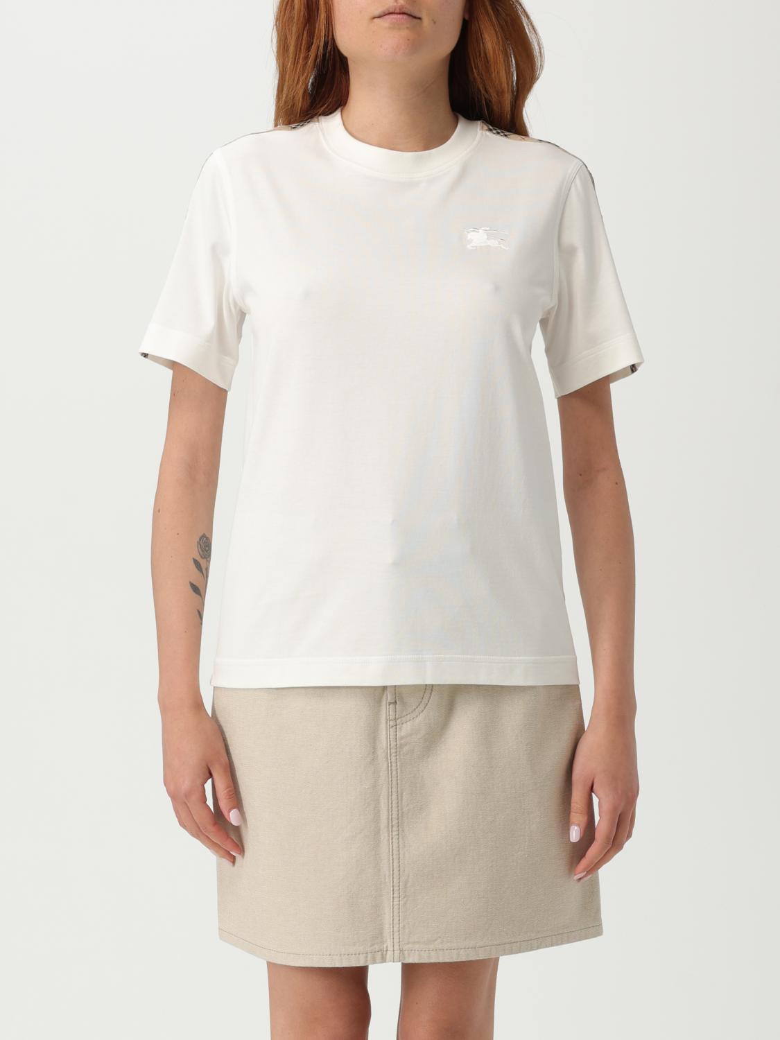 Burberry T-shirt woman - White | 8106280 | GIGLIO.COM
