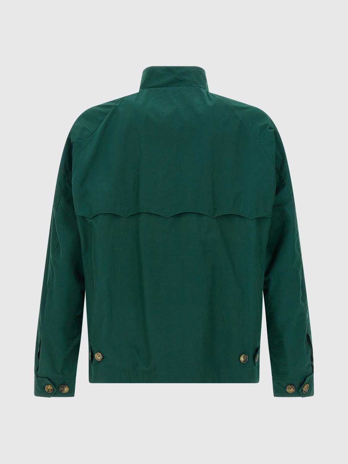 BARACUTA CHAQUETA: Cazadora bomber de mezcla de algodón Baracuta, Verde - Img 2