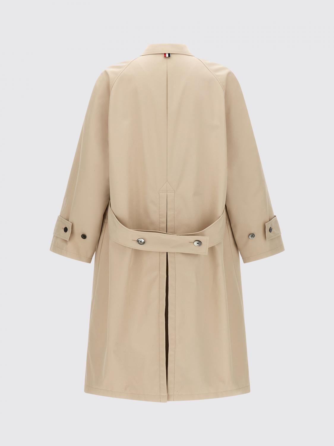 THOM BROWNE JACKET: Trench coat men Thom Browne, Beige - Img 2