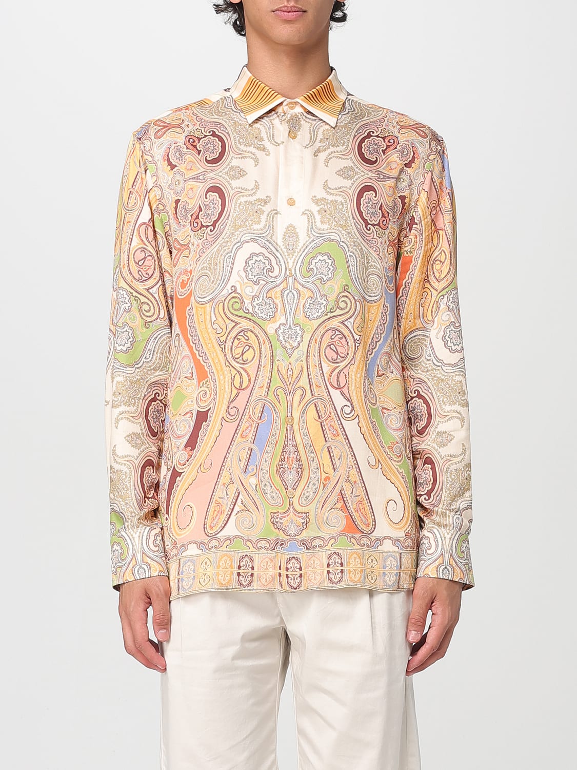 ETRO SHIRT: Shirt men Etro, Multicolor - Img 1