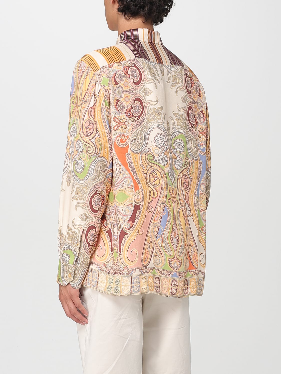 ETRO SHIRT: Shirt men Etro, Multicolor - Img 3