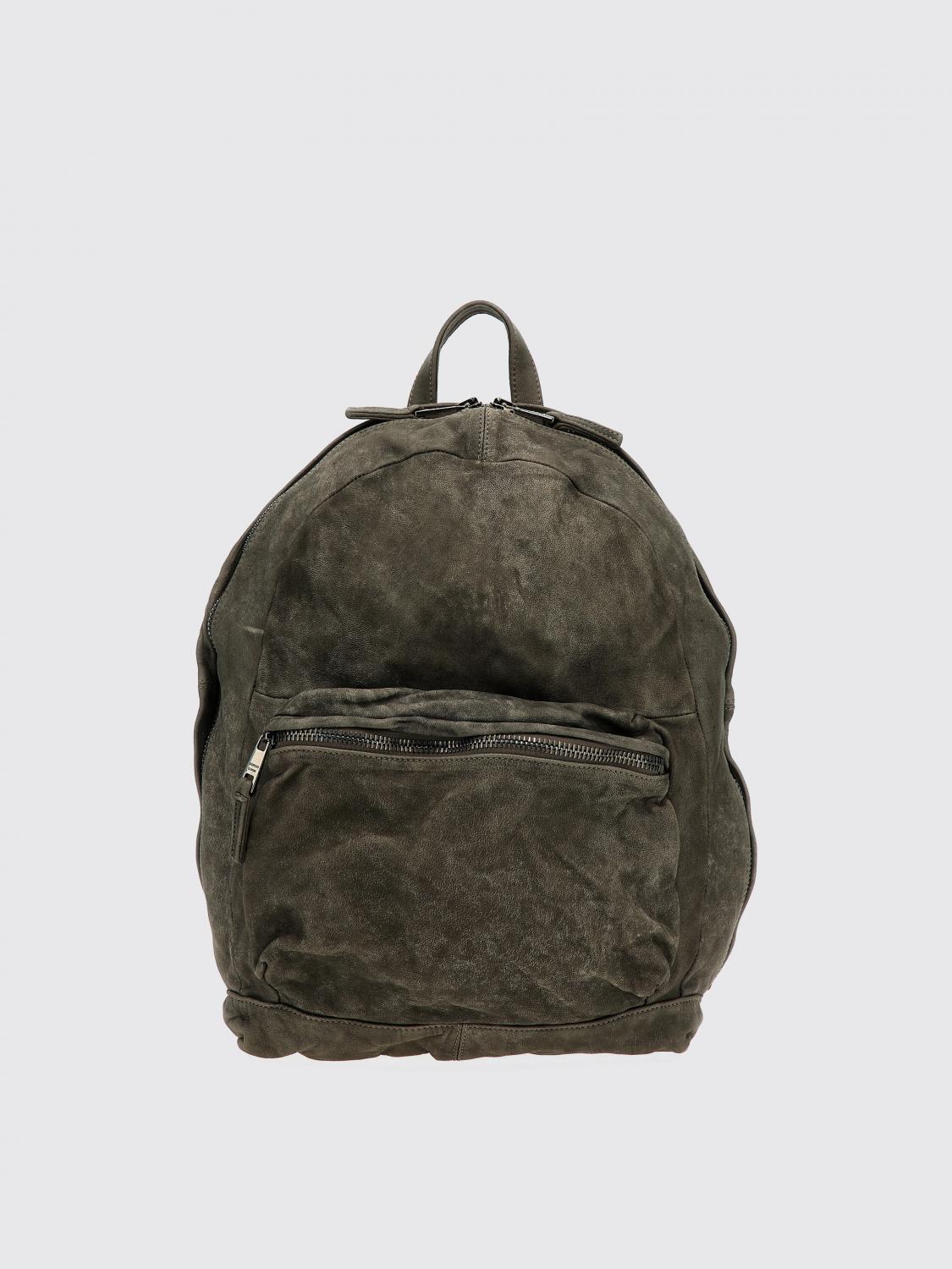 giorgio brato ヌバックレザーショルダーバッグ　julius Giorgio Brato バッグ メンズ - グレー | BS25S2401VBRUSH | GIGLIO.COM