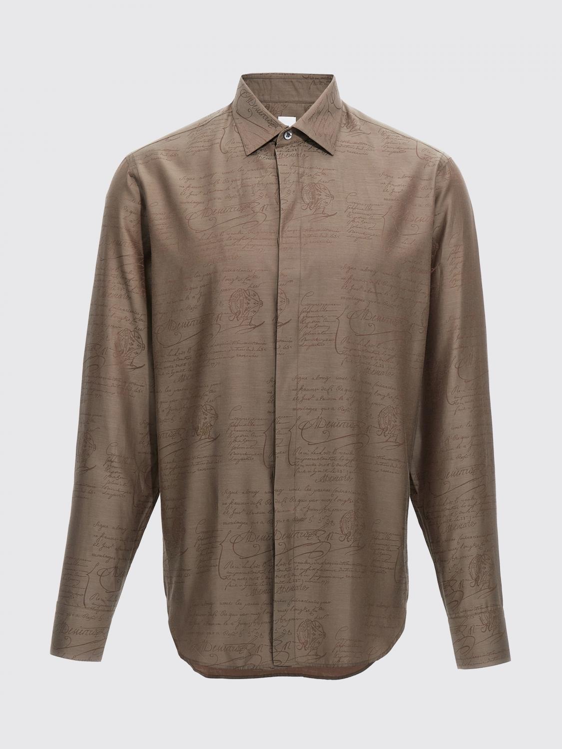 Chemise homme Berluti - Marron