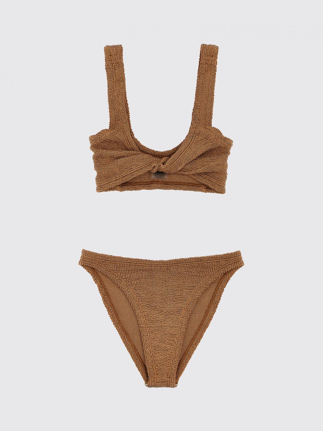 HUNZA G SWIMSUIT: Swimsuit woman Hunza G, Brown - Img 1