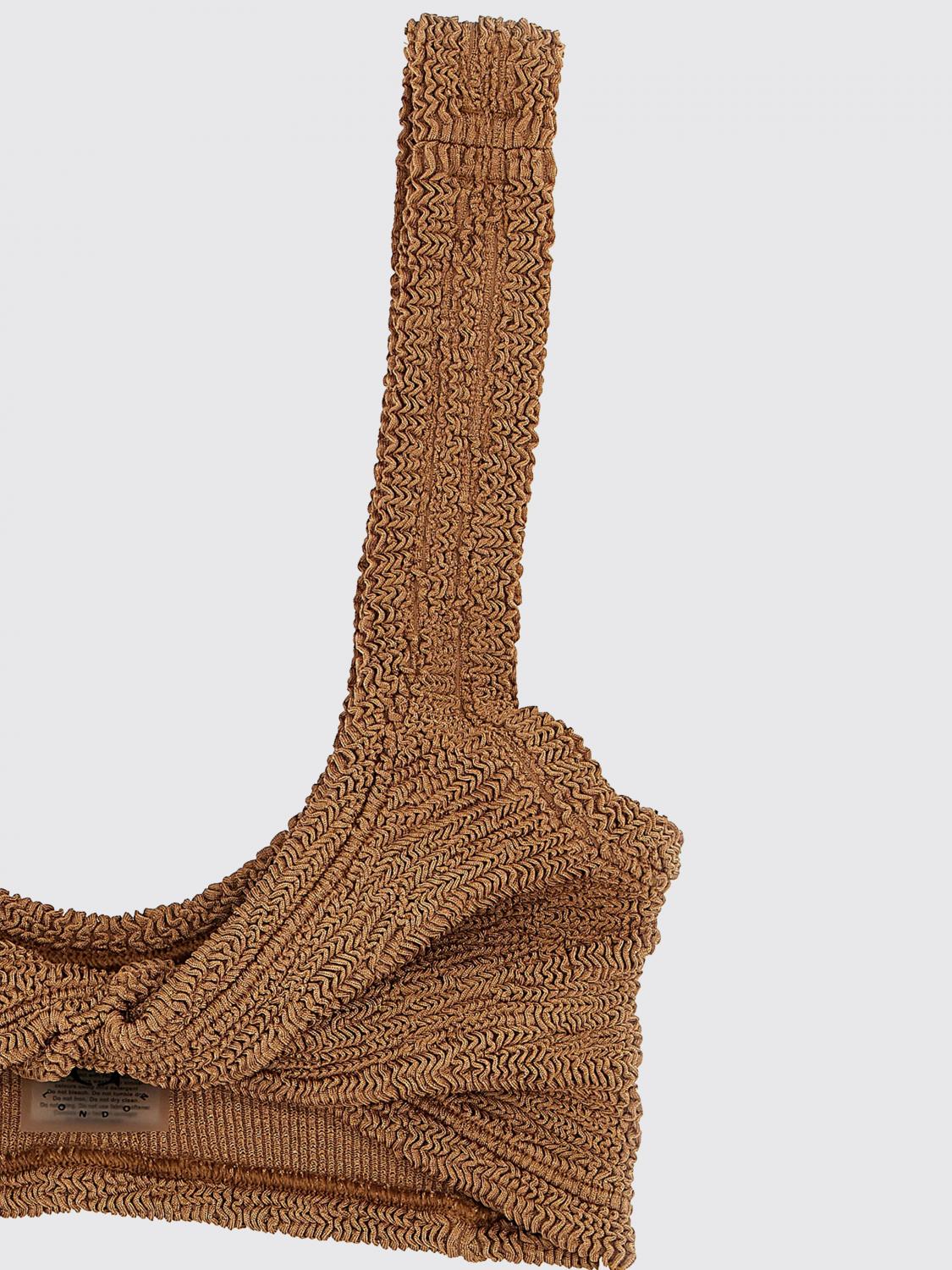 HUNZA G SWIMSUIT: Swimsuit woman Hunza G, Brown - Img 3