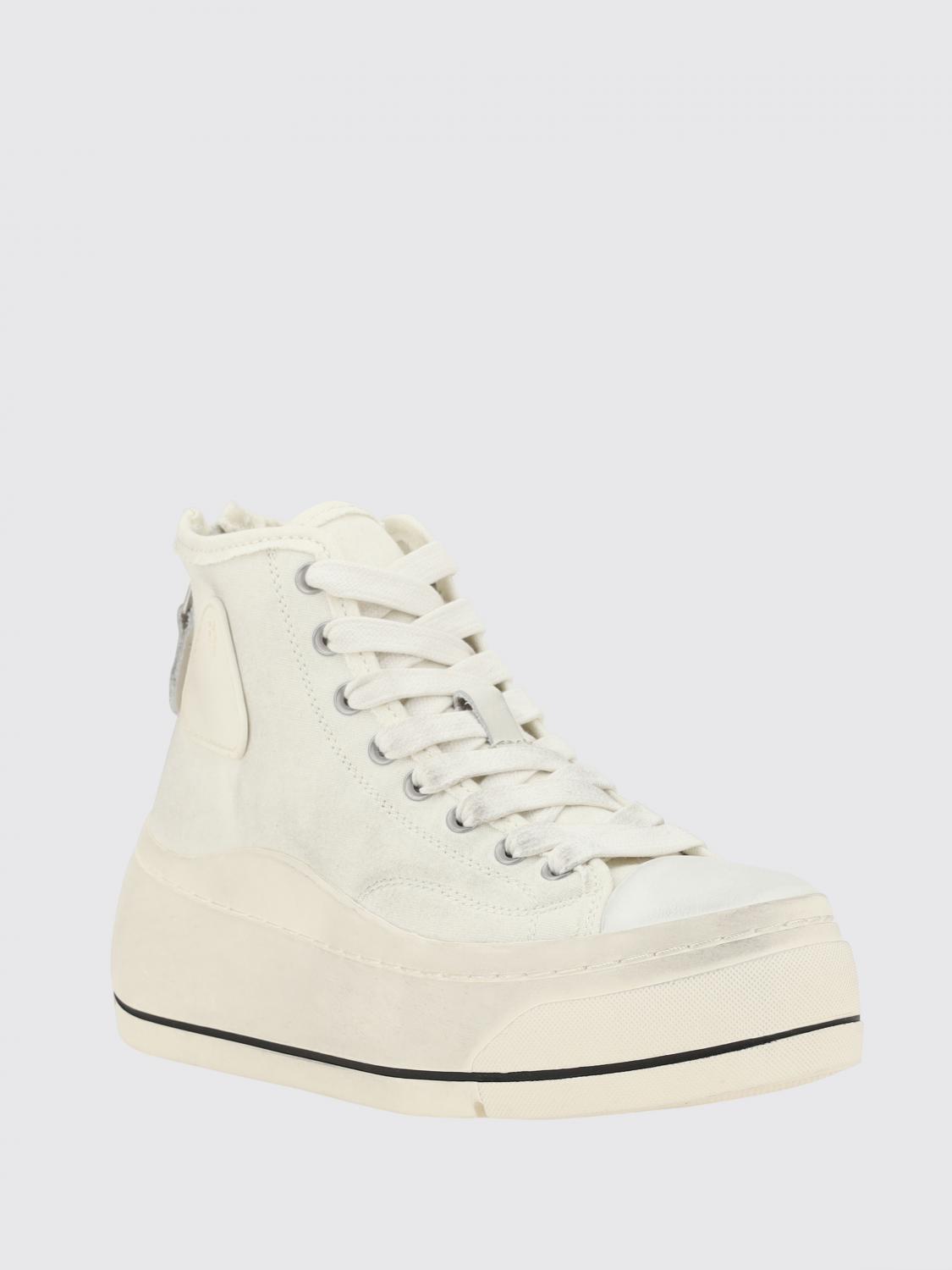 R13 SNEAKERS: Sneakers Kurt R13 in canvas , Bianco - Img 2