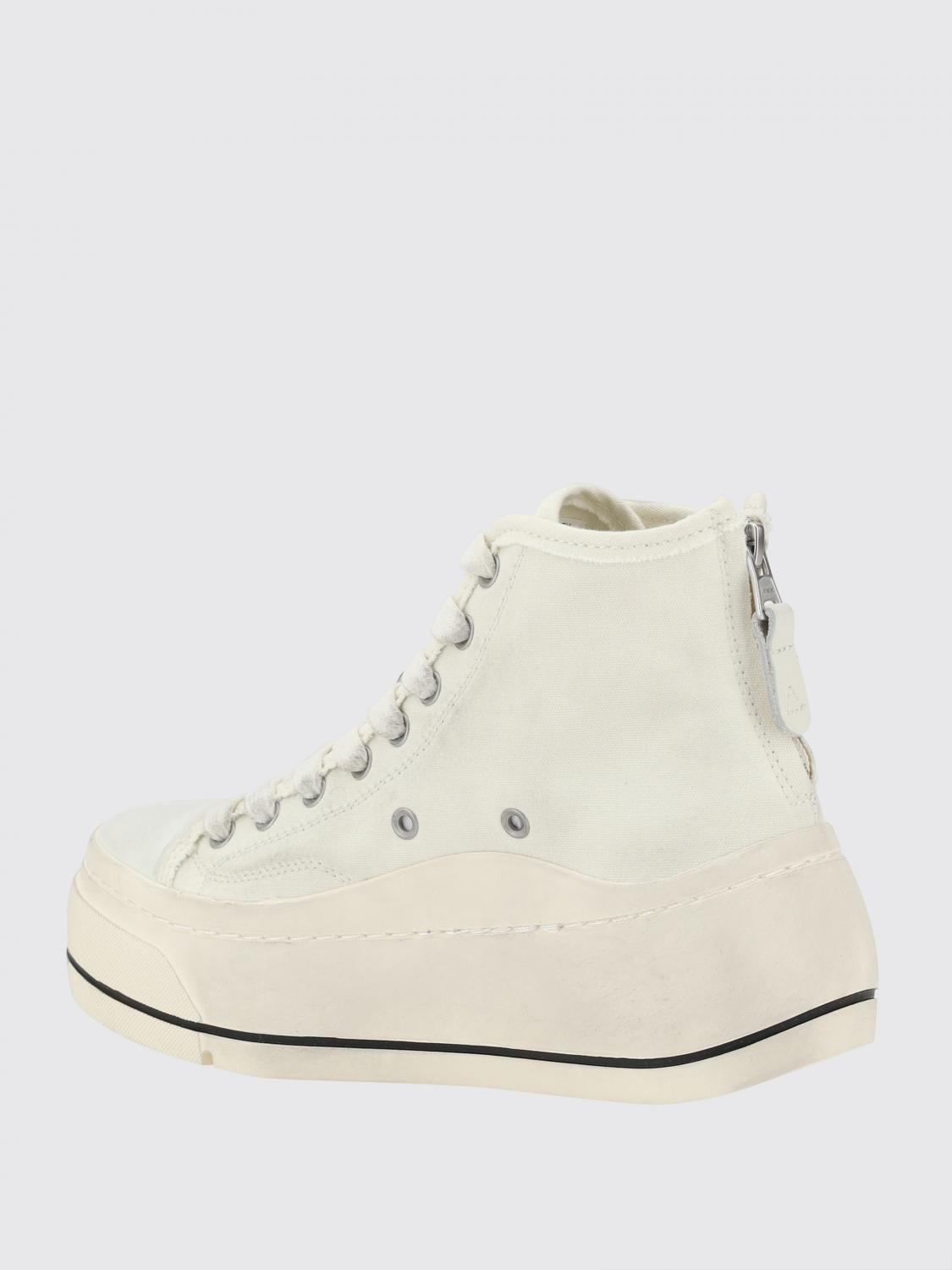 R13 SNEAKERS: Sneakers Kurt R13 in canvas , Bianco - Img 3