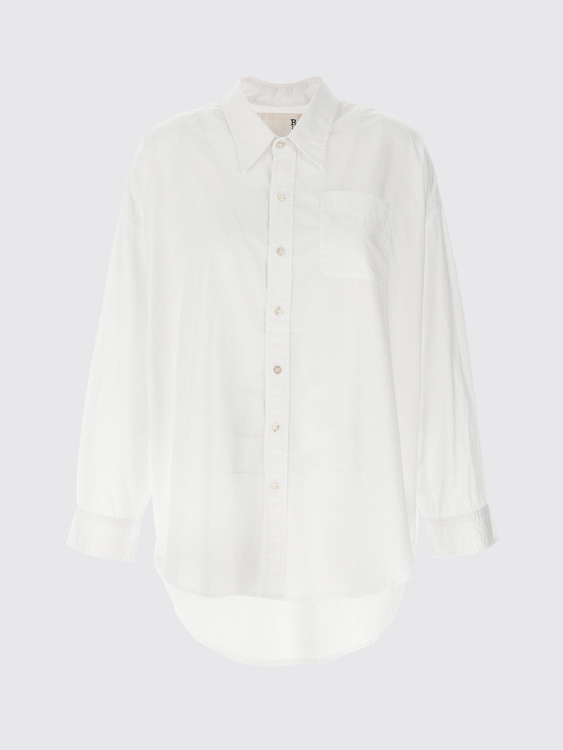 R13 CAMICIA: Camicia R13 in cotone , Bianco - Img 1