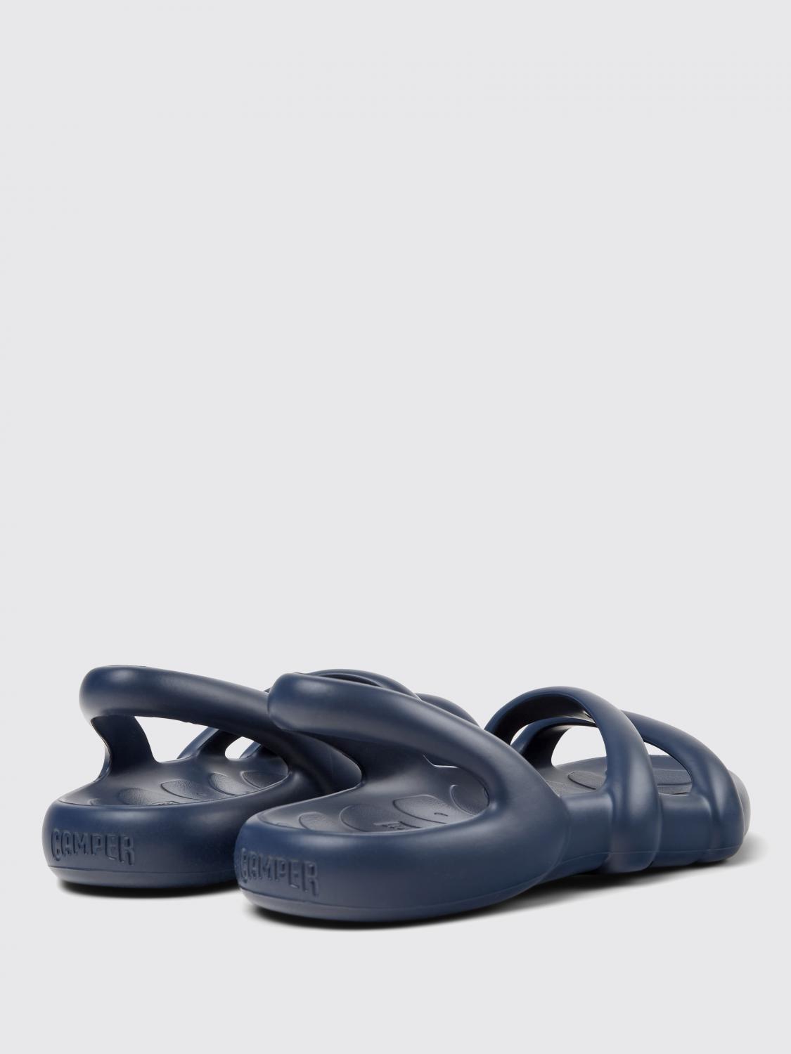 CAMPER SANDALEN MIT ABSATZ: Kobarah Flat Camper Sandalen aus XL EXTRALIGHT® Eva, Blau - Img 3