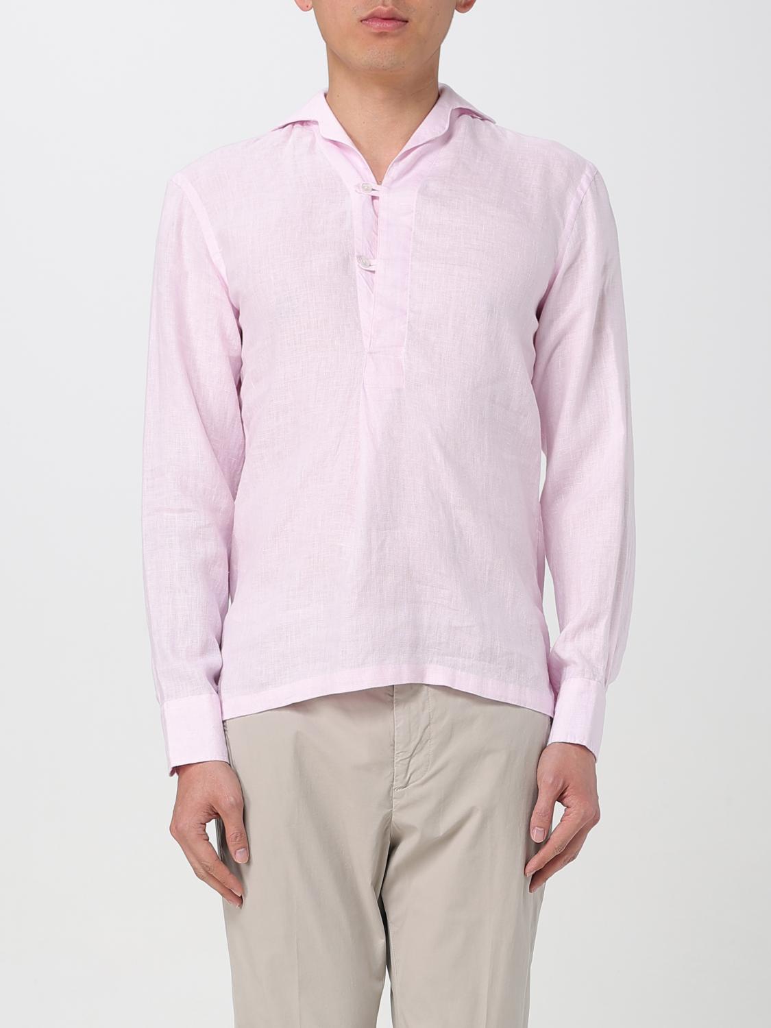 DOPPIAA CAMICIA: Camicia Doppiaa in lino , Rosa - Img 1