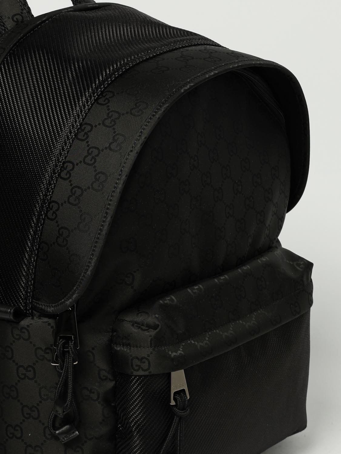 GUCCI BACKPACK: Backpack men Gucci, Black - Img 4