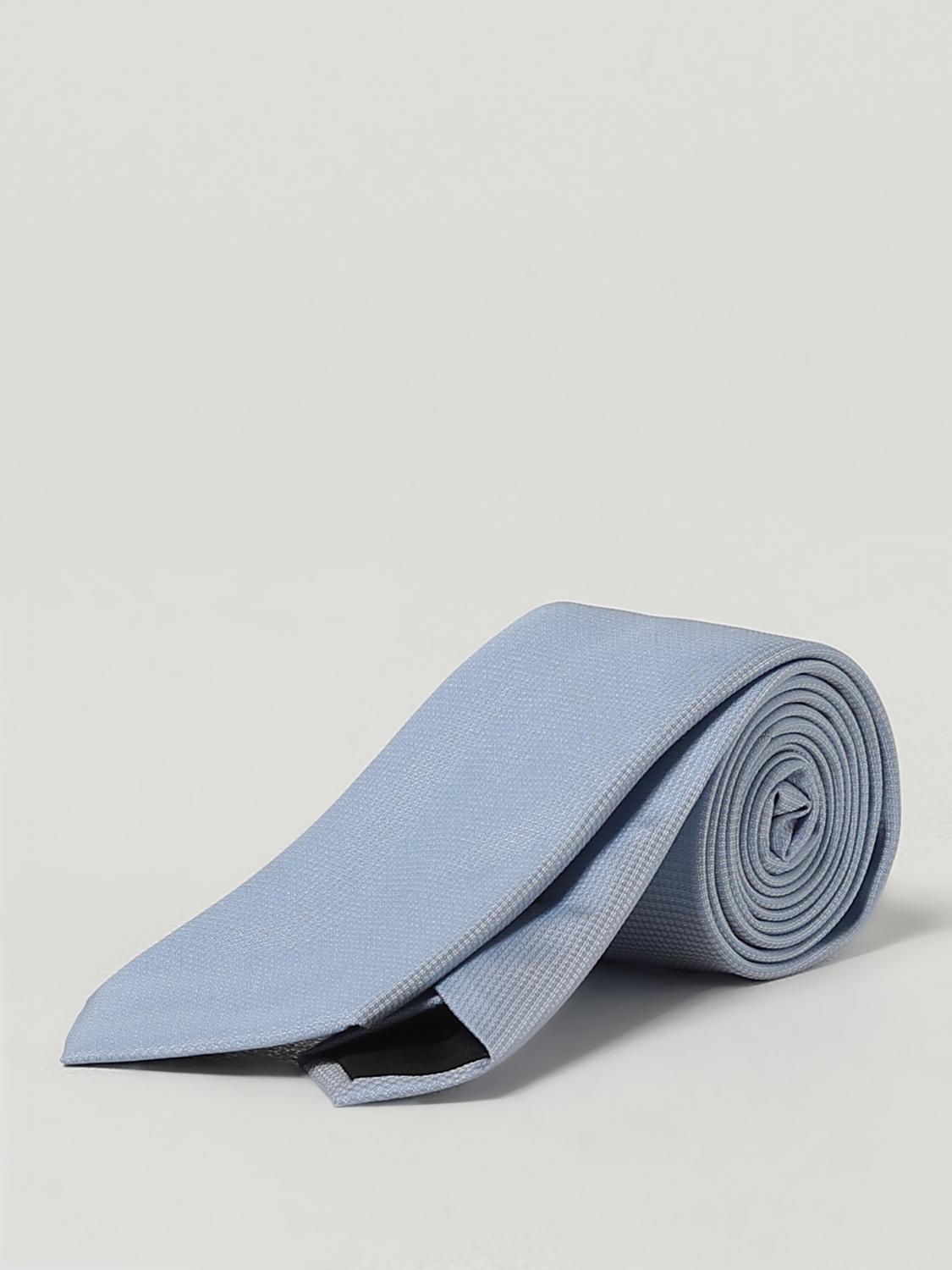 BOSS CORBATA: Corbata hombre Boss, Celeste - Img 1