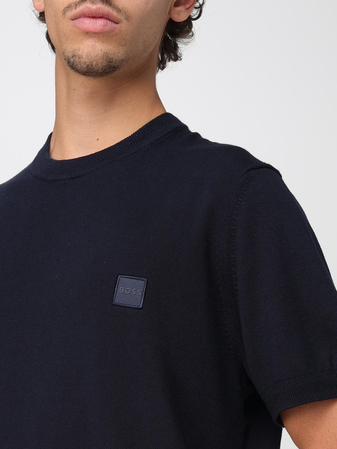 BOSS MAGLIA: Sweater men Boss, Blue - Img 3