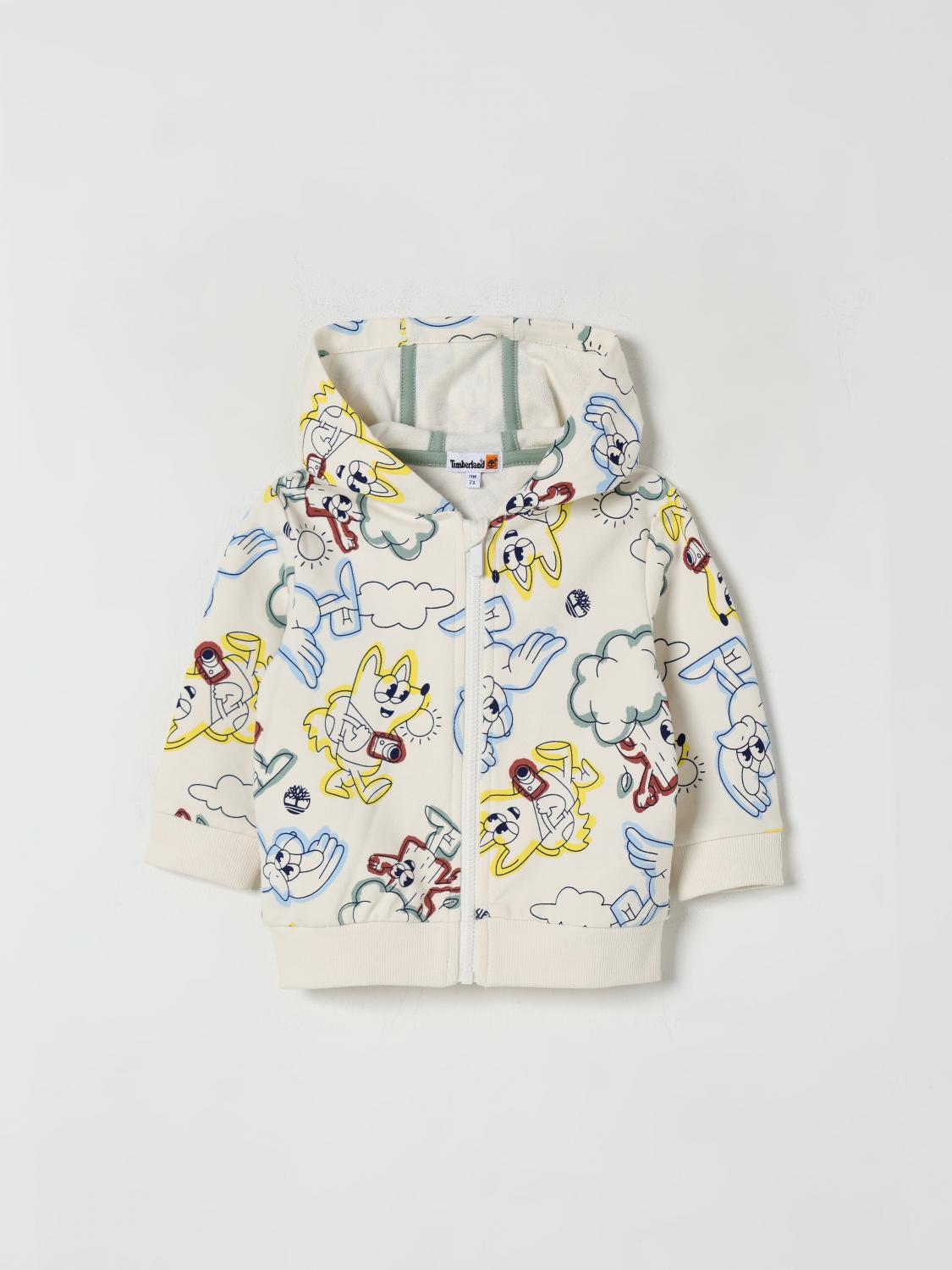 TIMBERLAND PULLOVER: Pullover kinder Timberland, Cream - Img 1