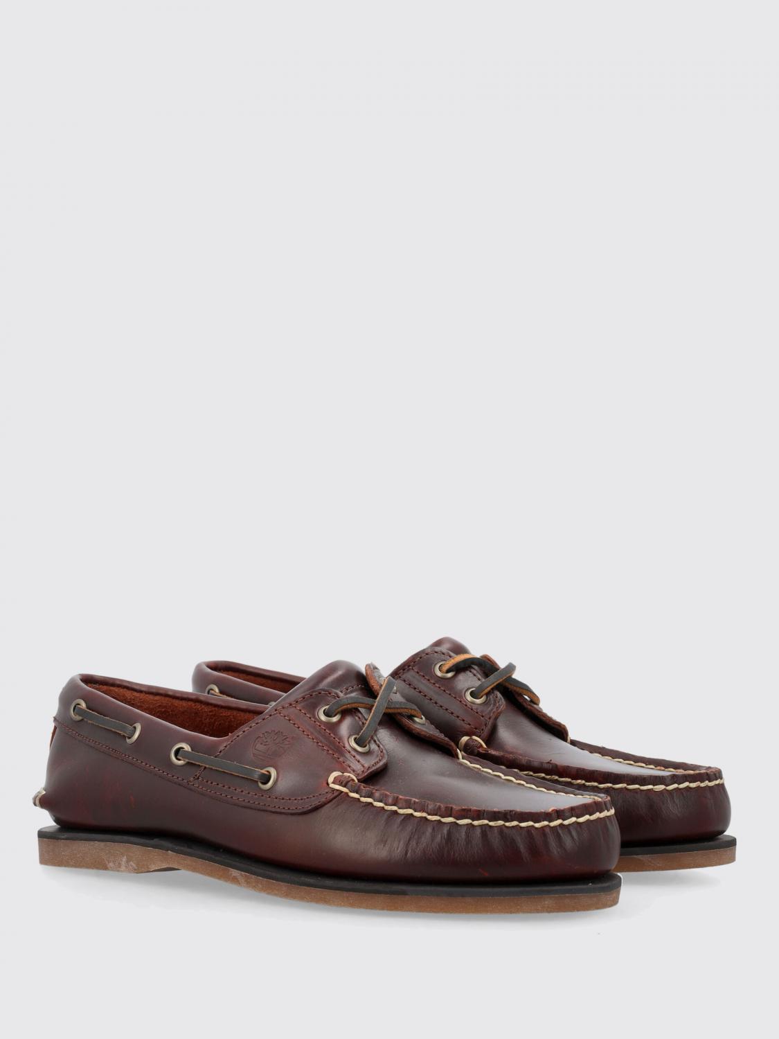 TIMBERLAND MOCASSINI: Mocassino da barca Timberland in pelle , Marrone - Img 2