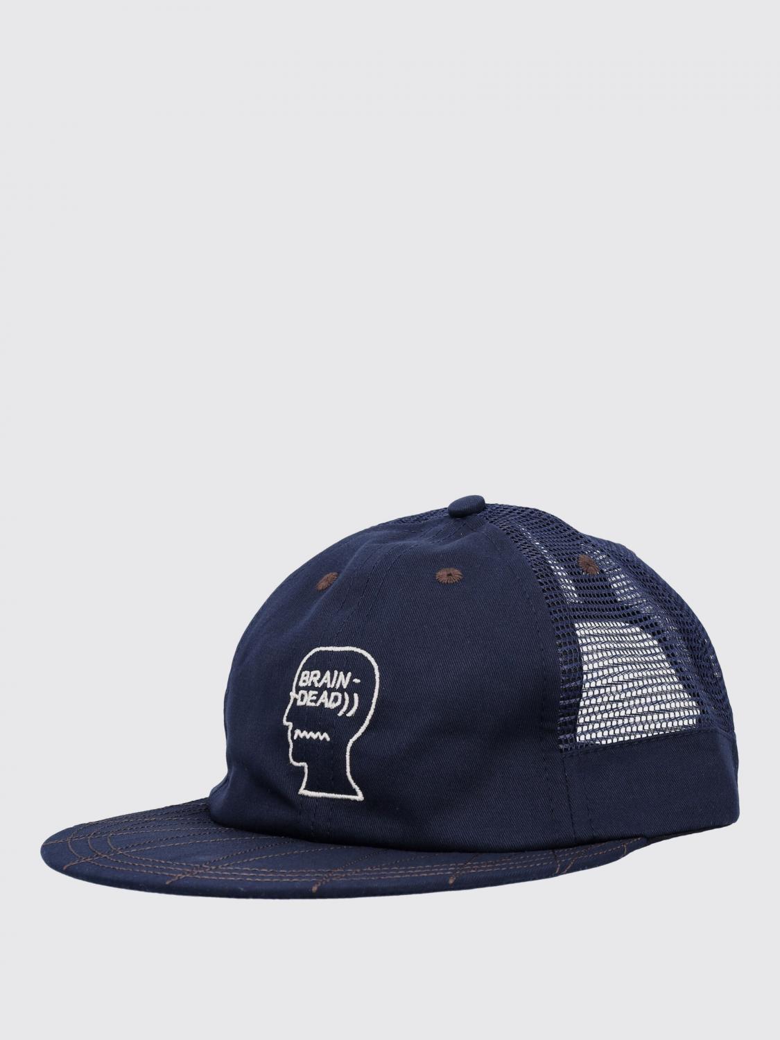 BRAIN DEAD HAT: Hat men Brain Dead, Blue - Img 1