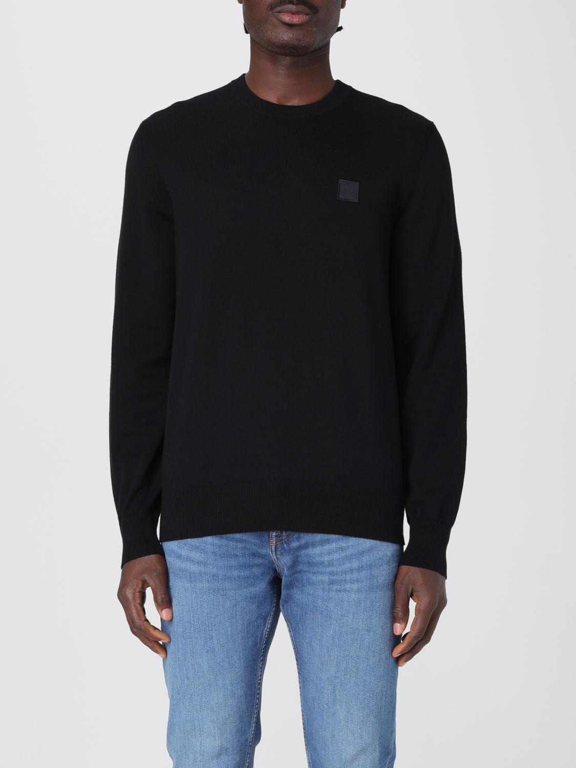 BOSS JUMPER: Jumper men Boss, Black - Img 1