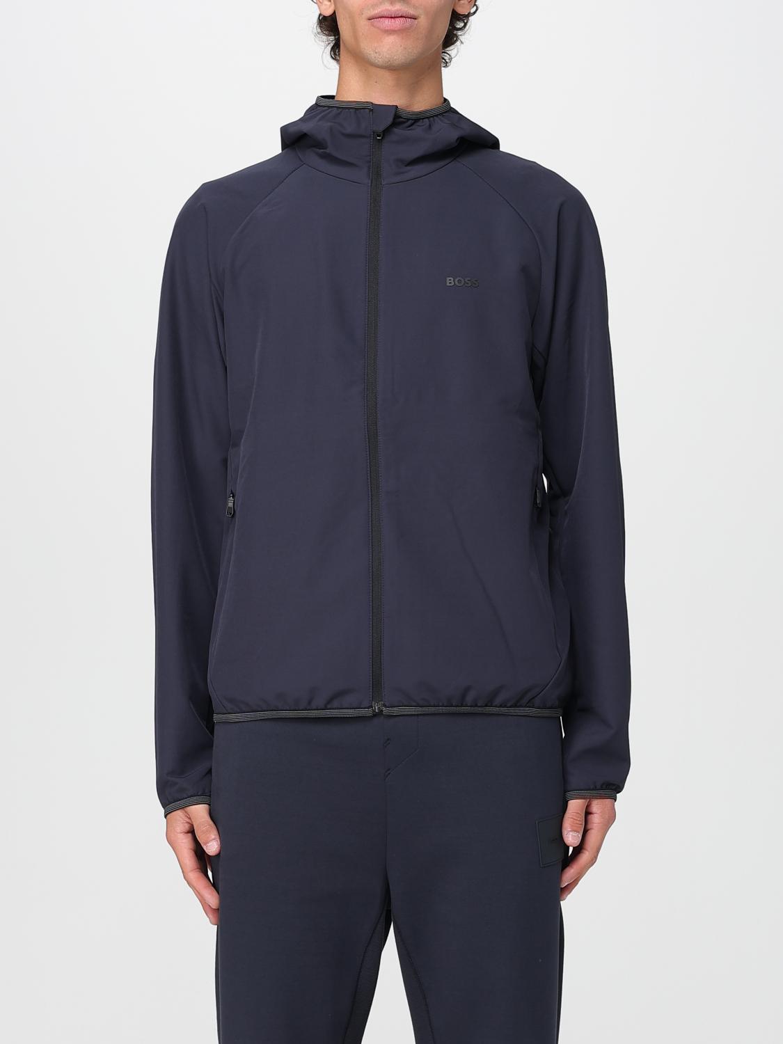 BOSS GIACCA: Giubbotto Boss in nylon stretch , Blue - Img 1