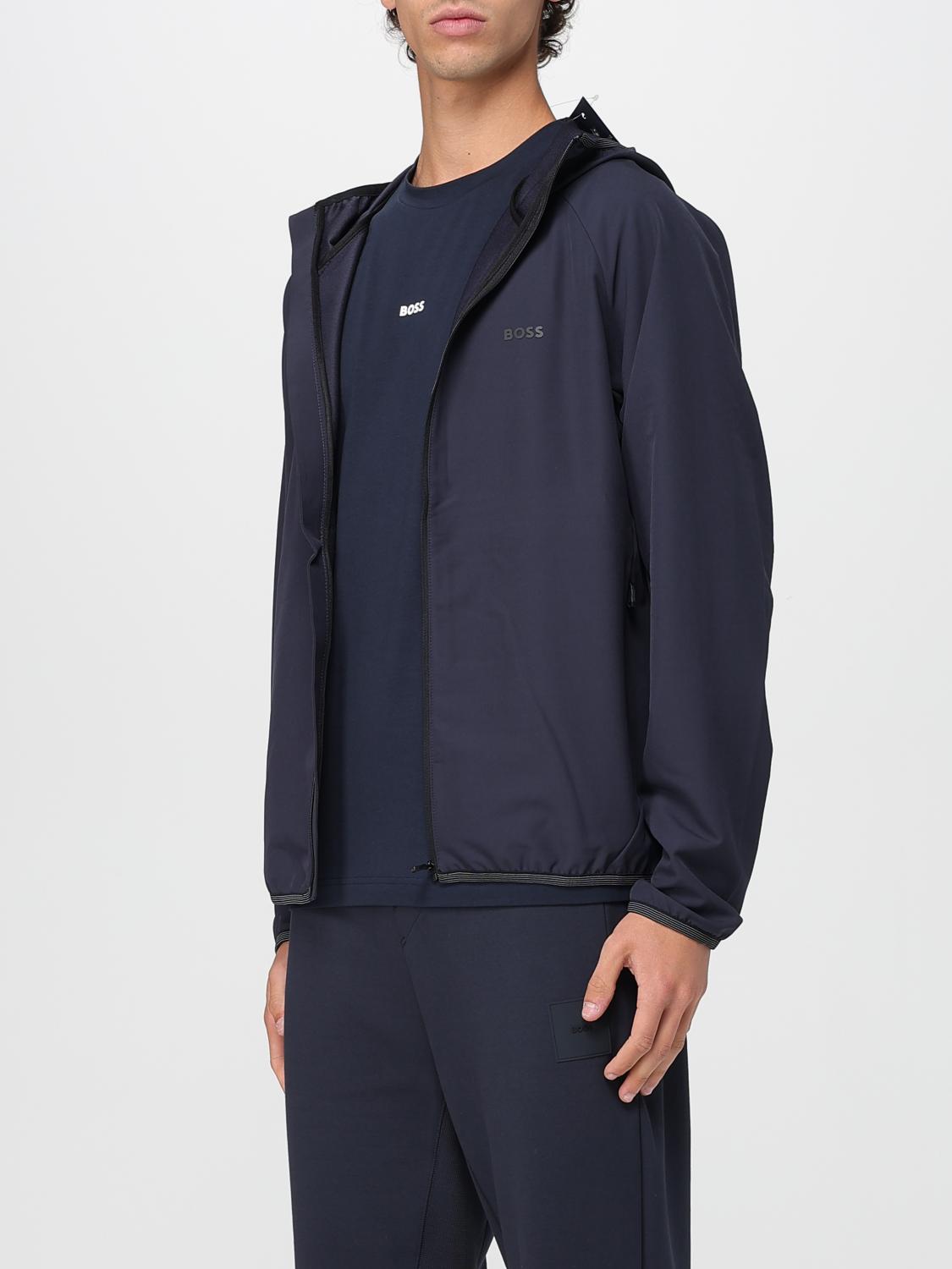 BOSS GIACCA: Giubbotto Boss in nylon stretch , Blue - Img 3