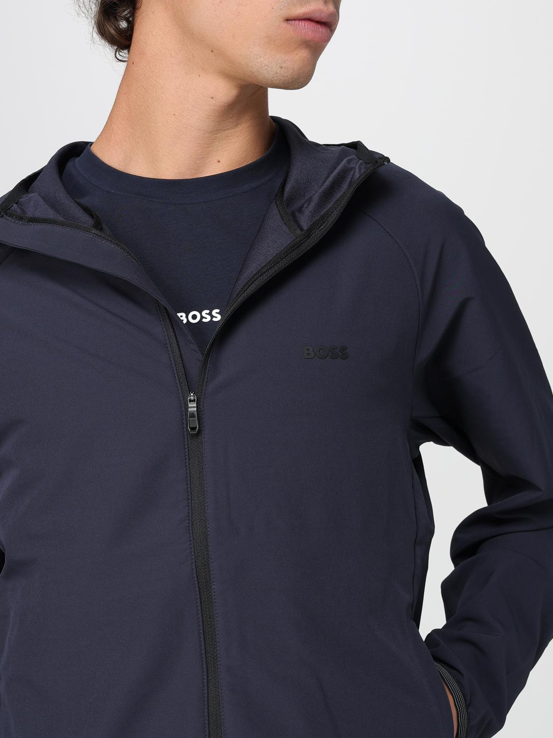BOSS GIACCA: Giubbotto Boss in nylon stretch , Blue - Img 4