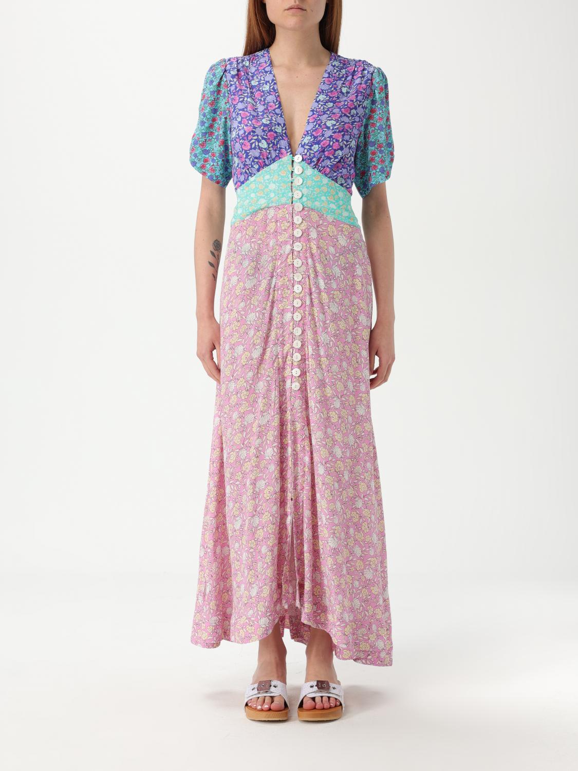 rixo london dress Dune Silk-Satin Gown in Black this fabric has a smooth surface texture with a soft luxurious feel and a sophisticated shine Multi Printed Holly Dress by