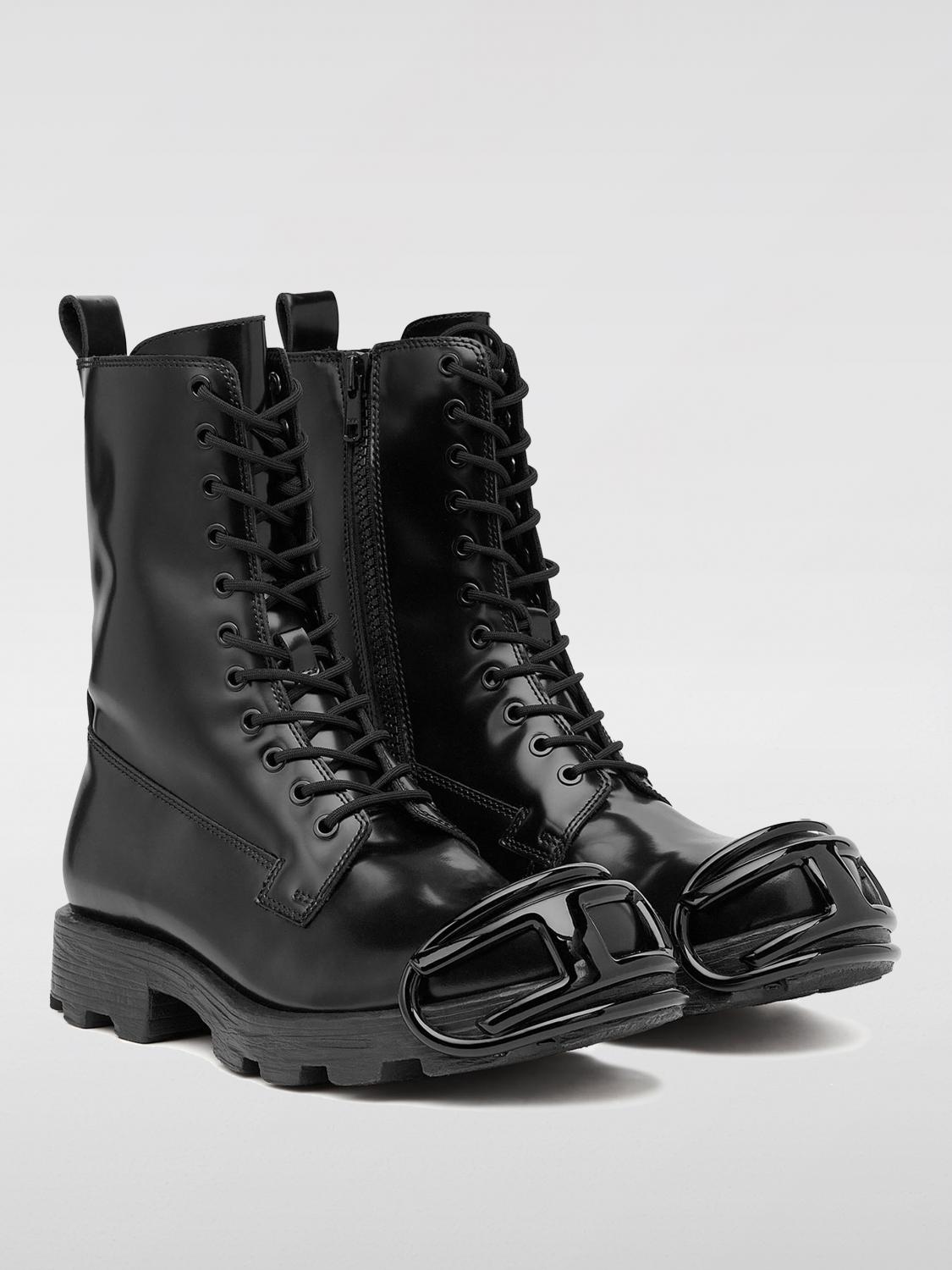 Diesel ブーツ メンズ - ブラック | Y03228P4471 | GIGLIO.COM
