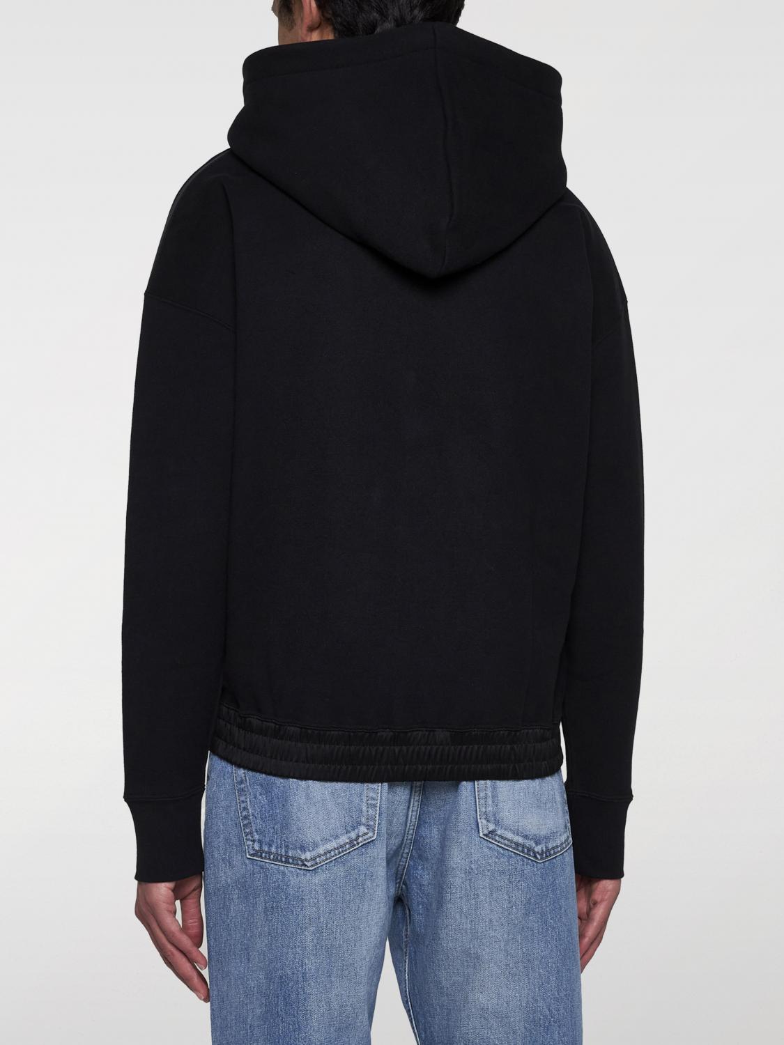 SAINT LAURENT SWEATSHIRT: Sweatshirt men Saint Laurent, Black - Img 2