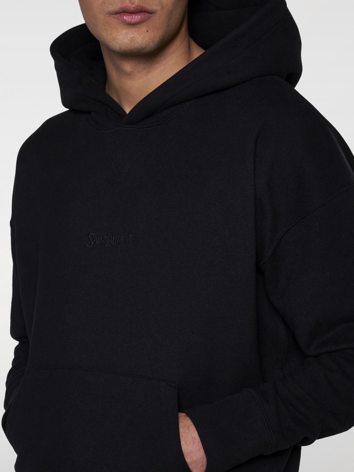 SAINT LAURENT SWEATSHIRT: Sweatshirt men Saint Laurent, Black - Img 3