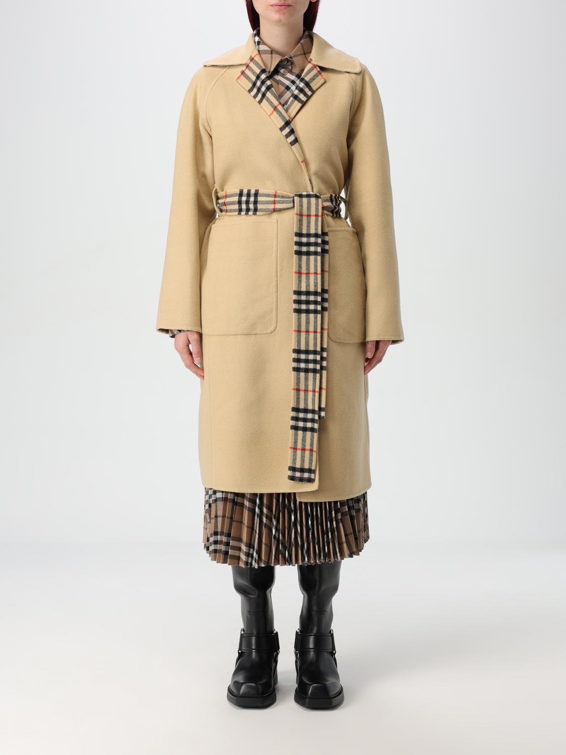 Burberry コート レディース - ベージュ | 8093825 | GIGLIO.COM