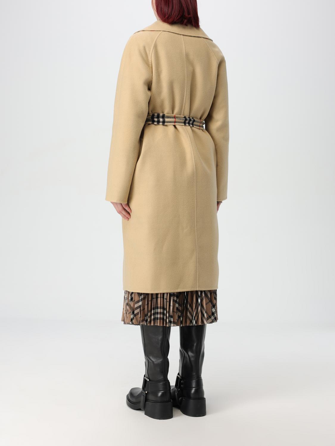 Burberry コート レディース - ベージュ | 8093825 | GIGLIO.COM