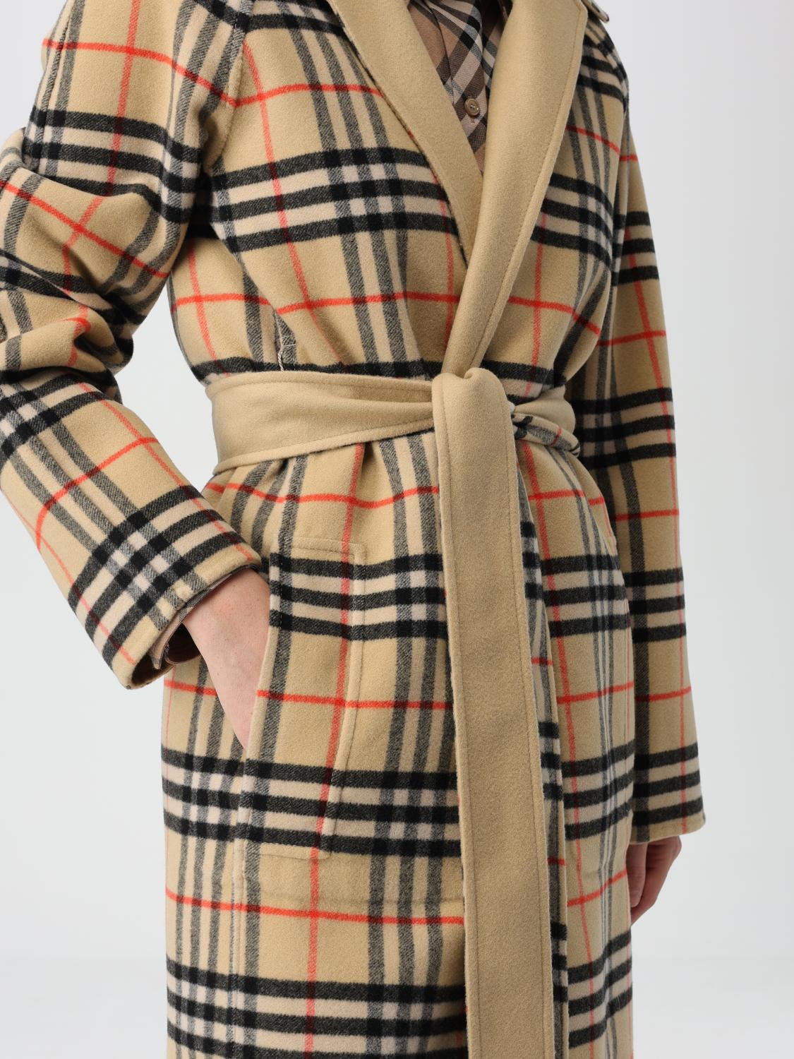 Burberry コート レディース - ベージュ | 8093825 | GIGLIO.COM