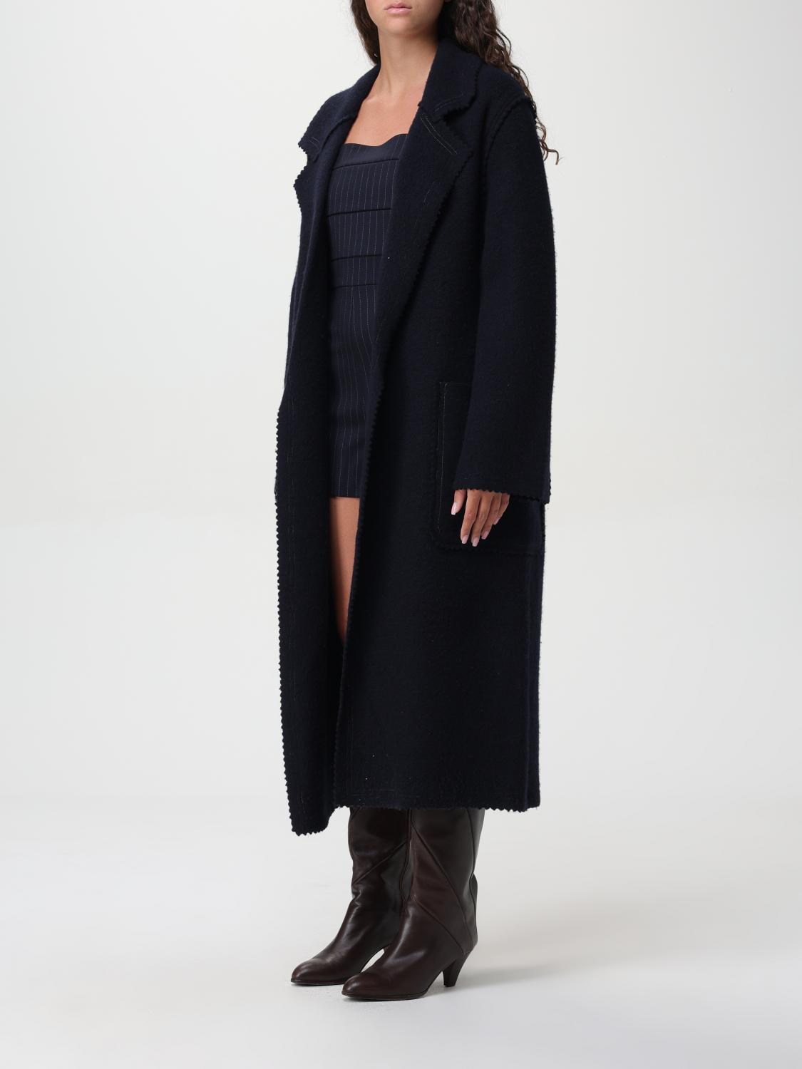 MAX MARA ABRIGO: Abrigo mujer Max Mara, Azul Oscuro - Img 3