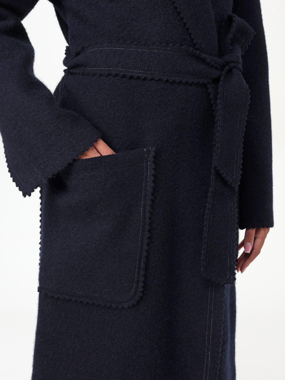 MAX MARA ABRIGO: Abrigo mujer Max Mara, Azul Oscuro - Img 4