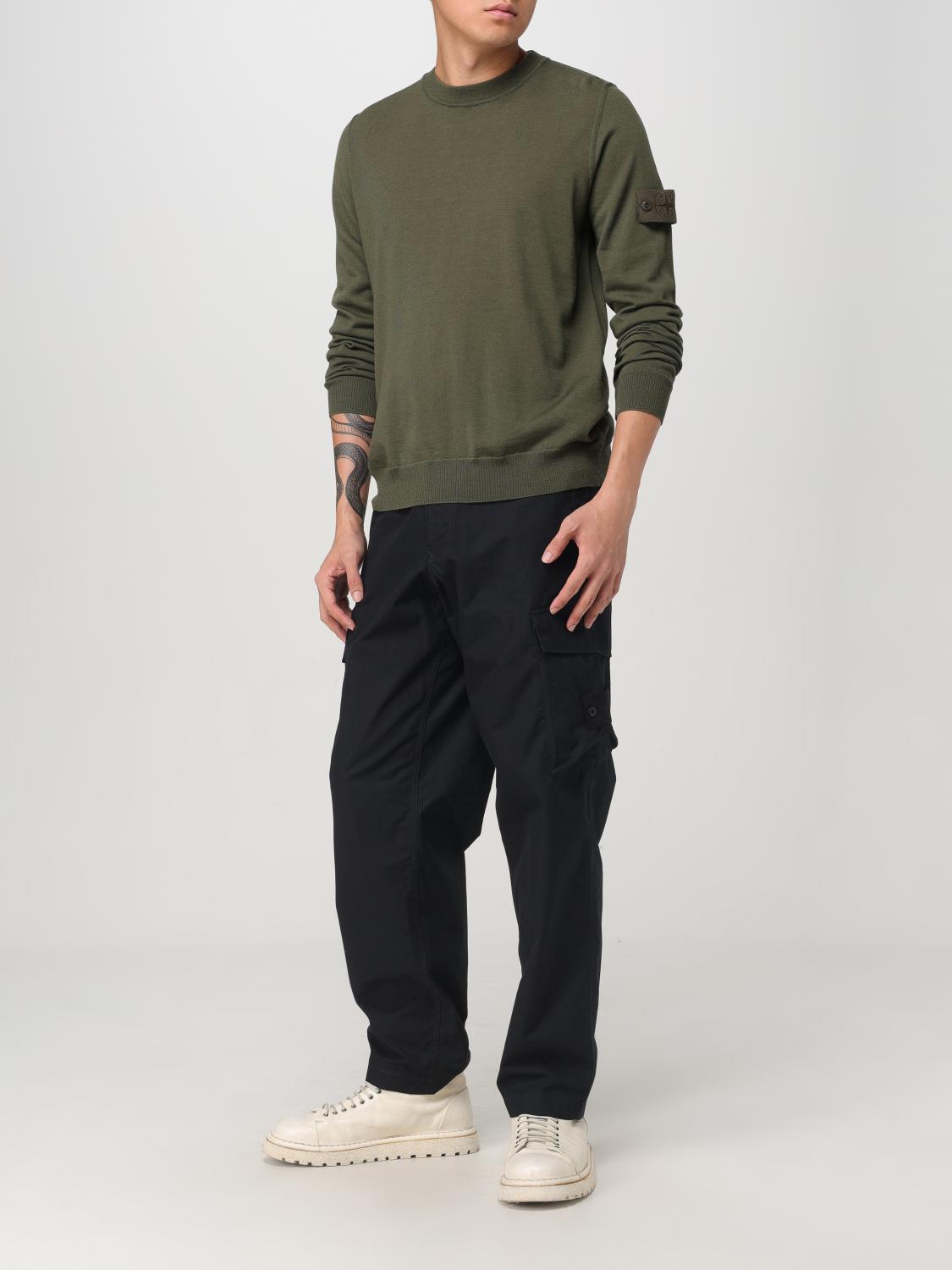 STONE ISLAND PULLOVER: Pullover herren Stone Island, Grün - Img 2
