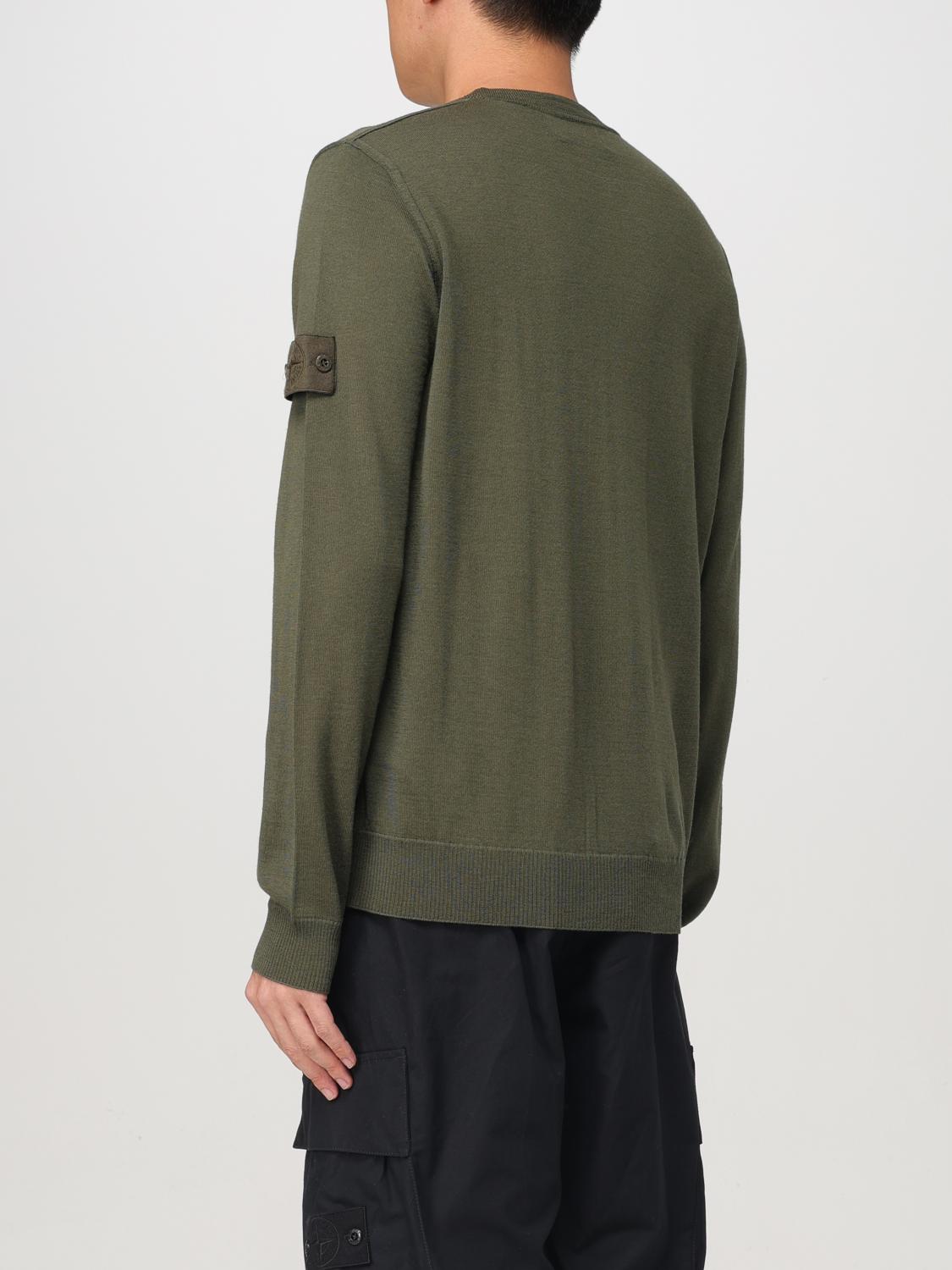 STONE ISLAND PULLOVER: Pullover herren Stone Island, Grün - Img 3