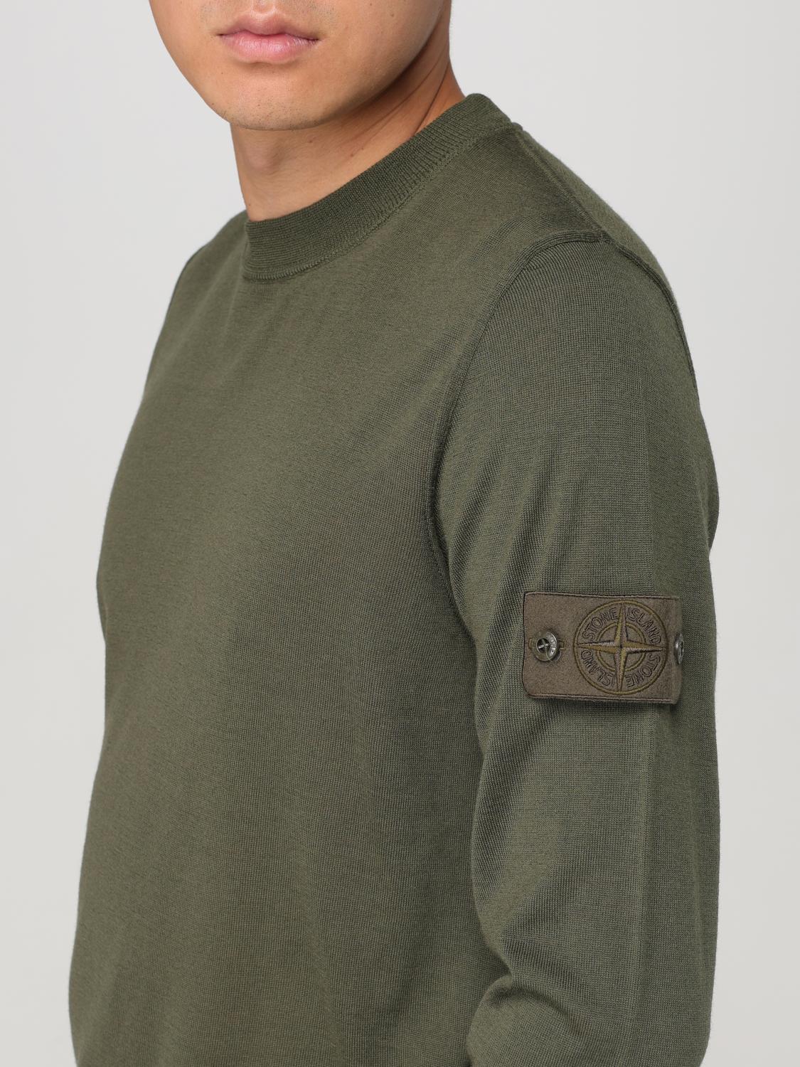 STONE ISLAND PULLOVER: Pullover herren Stone Island, Grün - Img 5