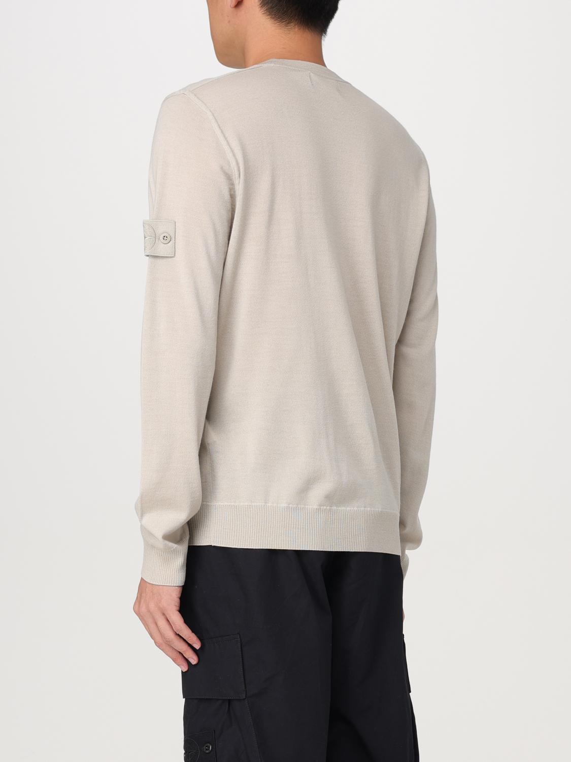 STONE ISLAND PULLOVER: Pullover herren Stone Island, Beige - Img 3