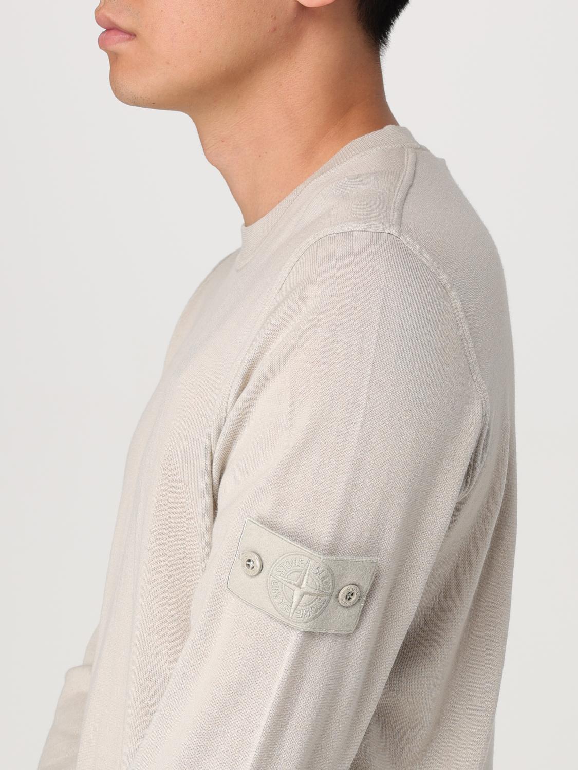 STONE ISLAND PULLOVER: Pullover herren Stone Island, Beige - Img 5