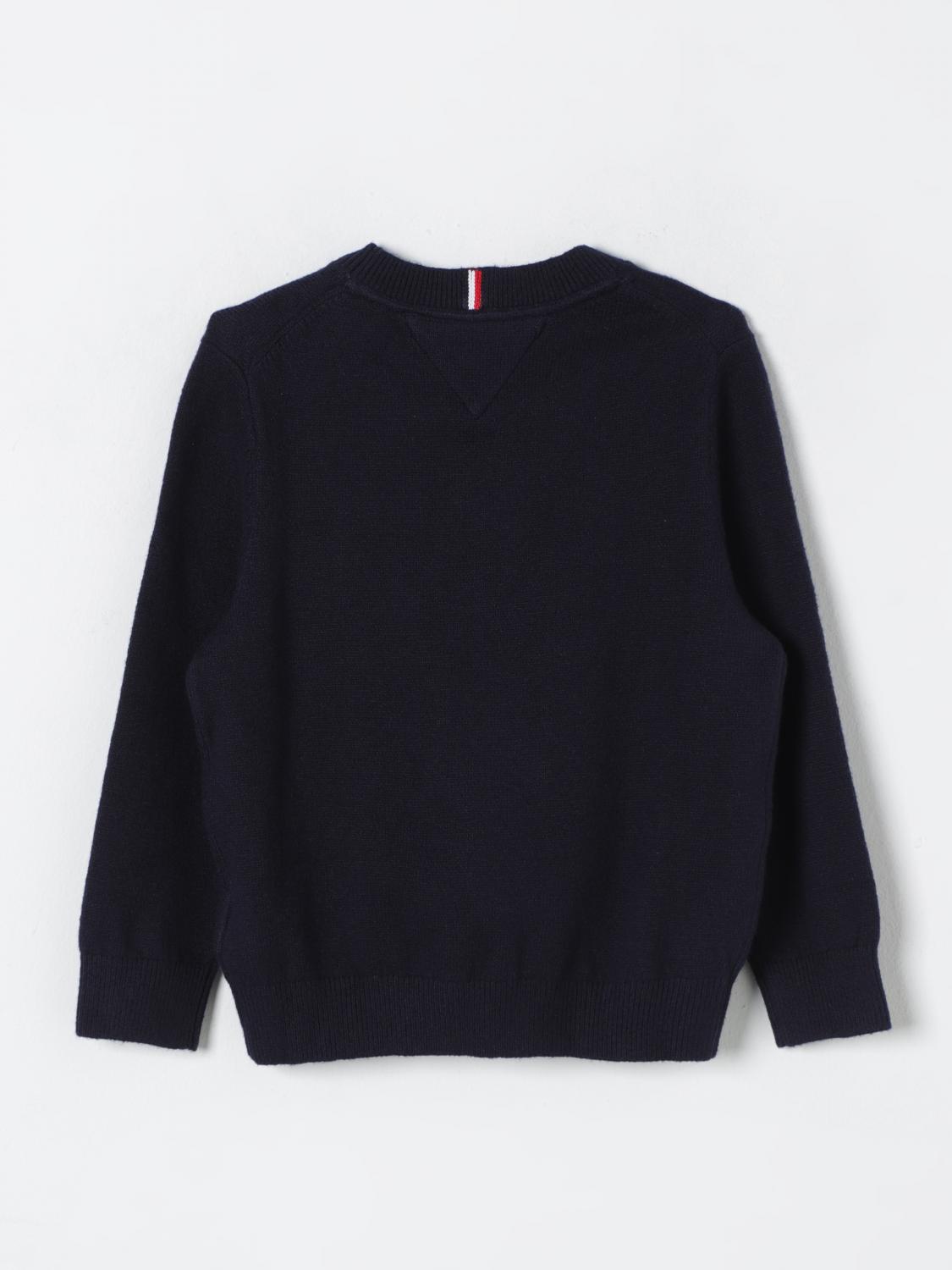 TOMMY HILFIGER SWEATER: Sweater kids Tommy Hilfiger, Blue - Img 2