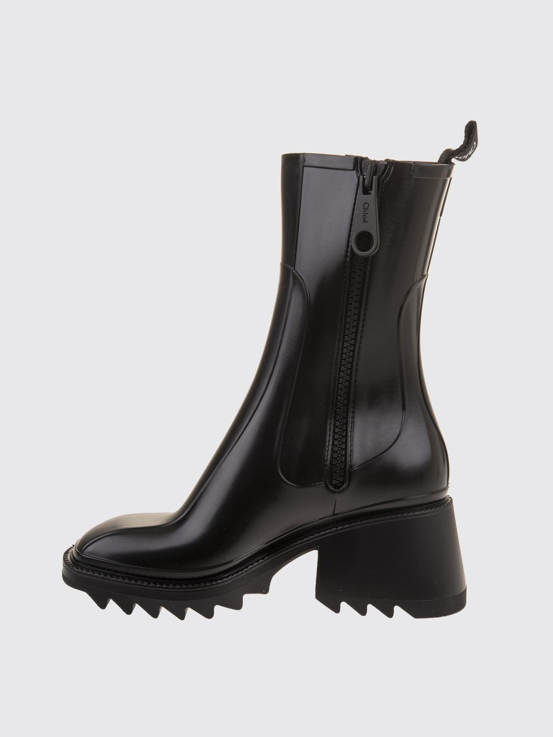CHLOÉ BOTTES: Bottes femme ChloÉ, Noir - Img 4