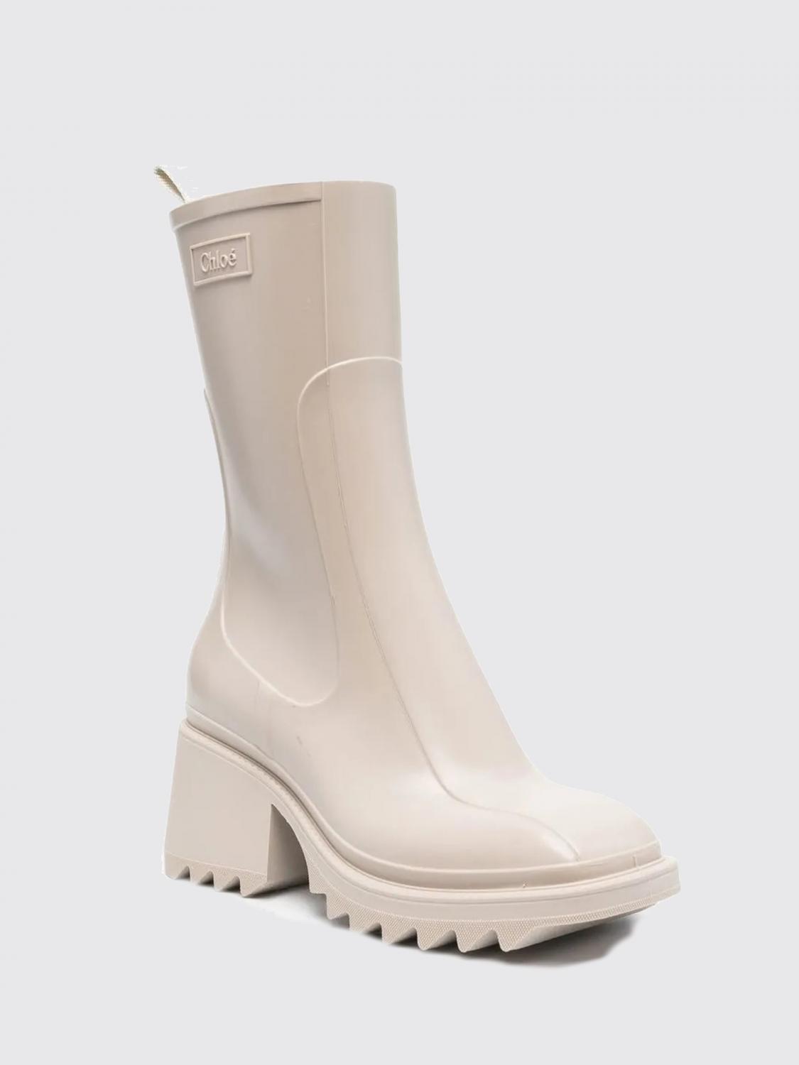 CHLOÉ BOTTES: Bottes femme ChloÉ, Marron - Img 2