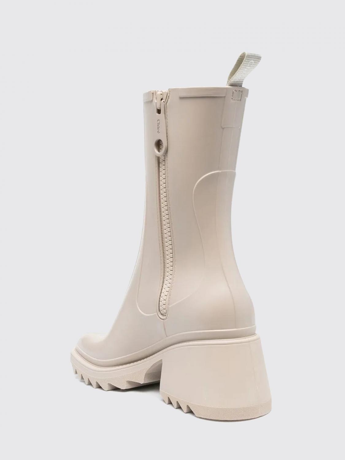 CHLOÉ BOTTES: Bottes femme ChloÉ, Marron - Img 3