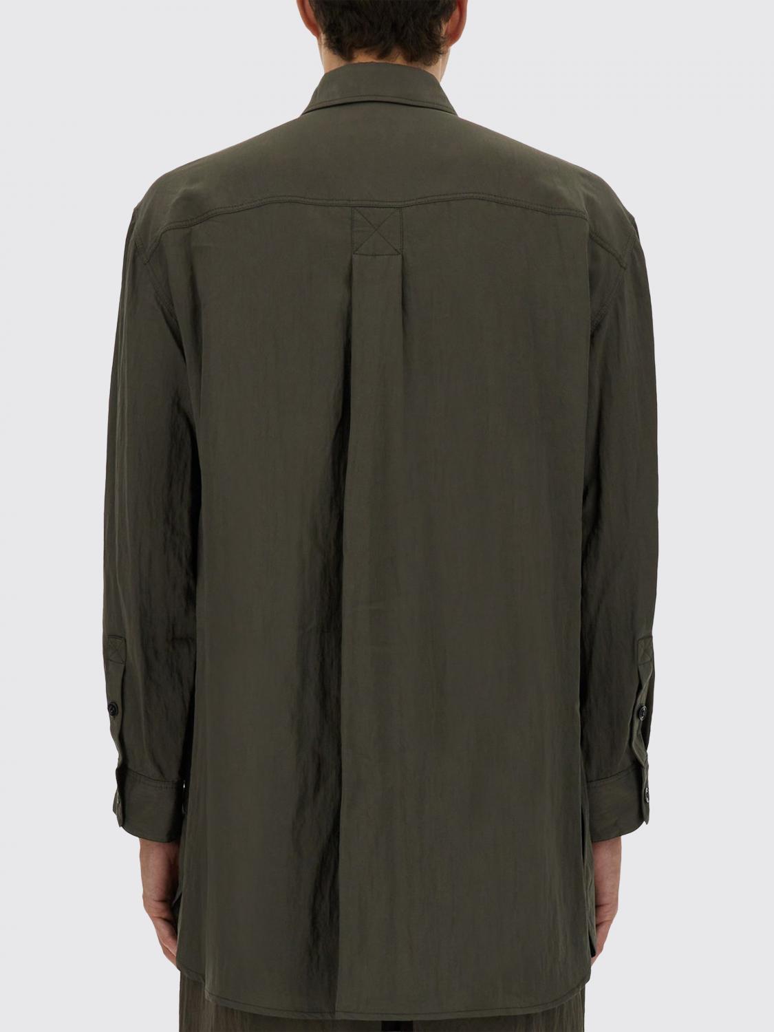 LEMAIRE CAMICIA: Camicia Lemaire in viscosa stretch , Marrone - Img 3