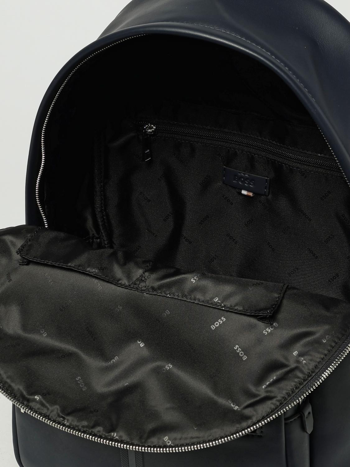 BOSS BACKPACK: Backpack men Boss, Blue - Img 4