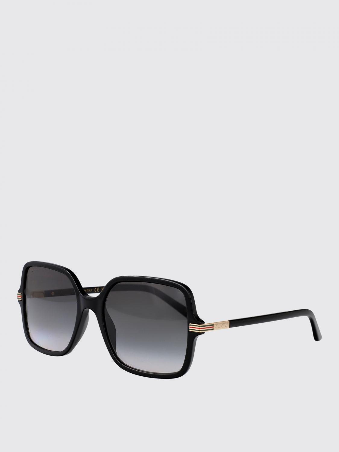GUCCI OCCHIALI DA SOLE: Occhiali da sole GG1449S Gucci in acetato, Nero - Img 1
