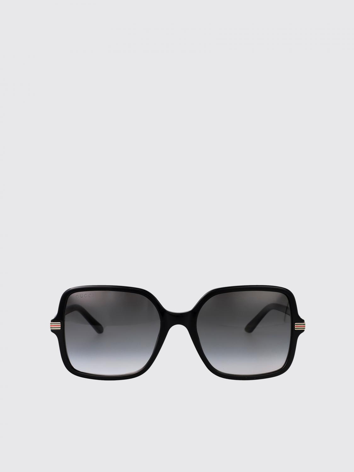 GUCCI OCCHIALI DA SOLE: Occhiali da sole GG1449S Gucci in acetato, Nero - Img 2