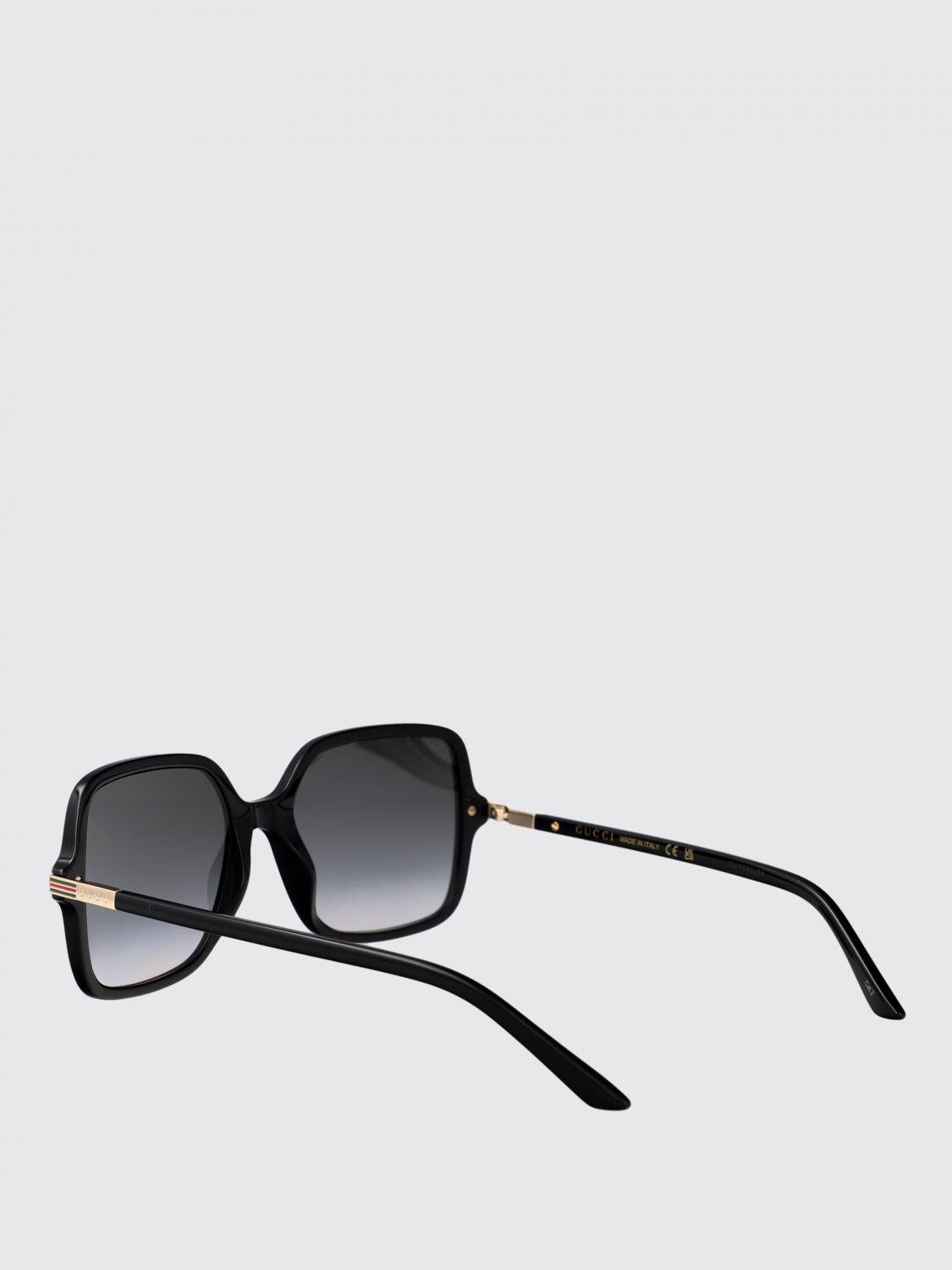 GUCCI OCCHIALI DA SOLE: Occhiali da sole GG1449S Gucci in acetato, Nero - Img 3