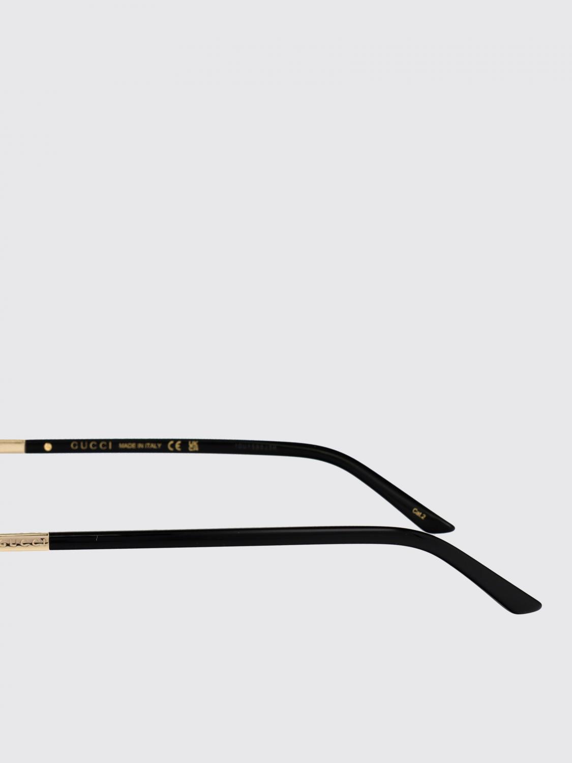 GUCCI OCCHIALI DA SOLE: Occhiali da sole GG1449S Gucci in acetato, Nero - Img 4