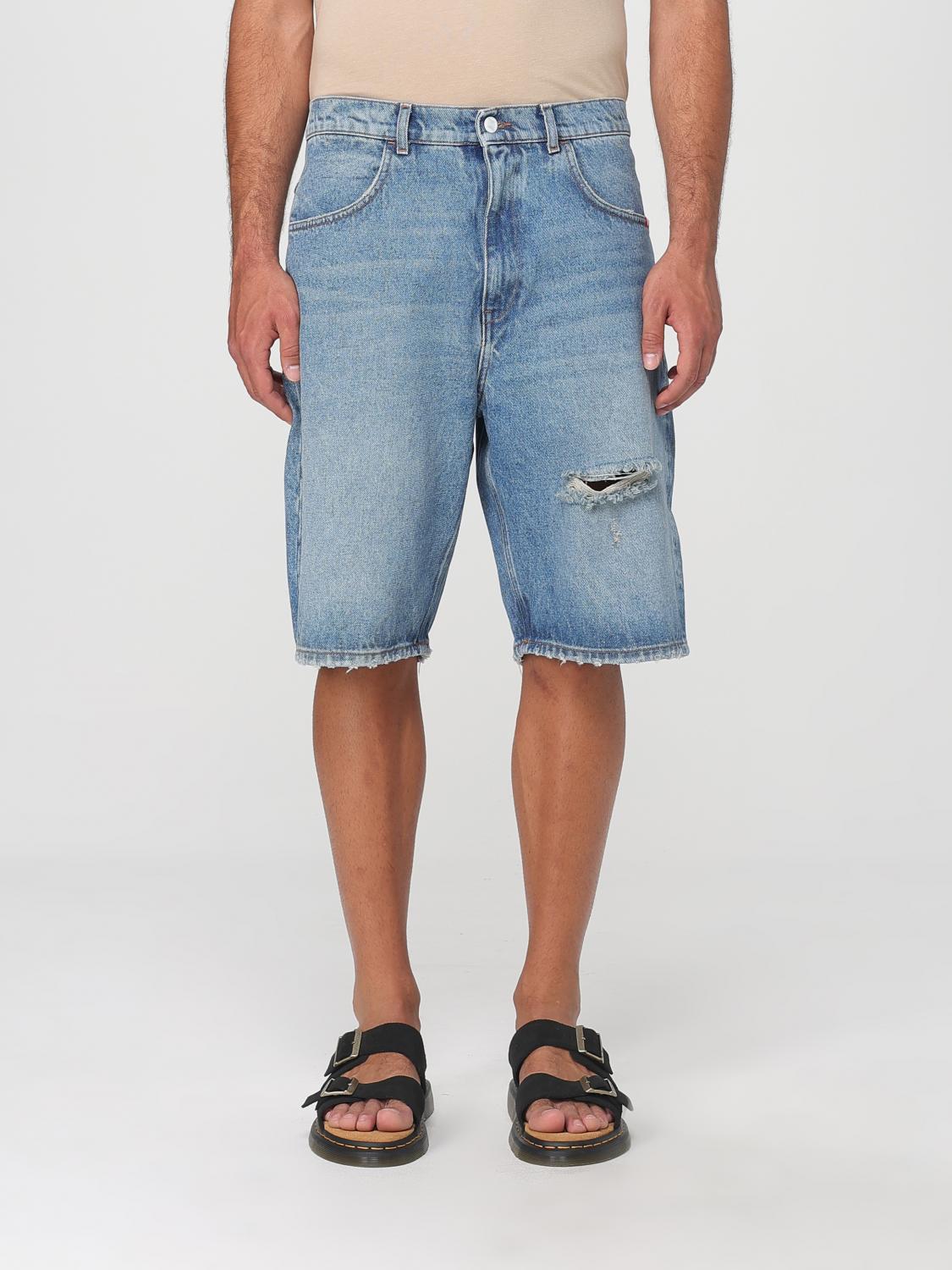 AMISH PANTALONCINI: Shorts herren Amish, Denim - Img 1